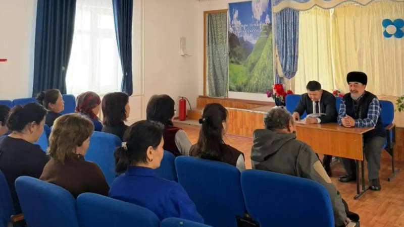 Кенен ауылында Конституция жобасы талқыланды