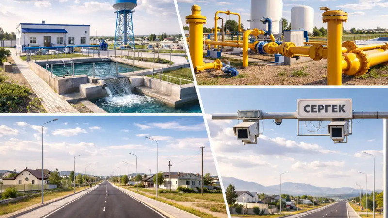 Қордай ауданында инфрақұрылым жүйелі жаңғыртылып жатыр: ауыз су, газ және жол сапасы басты назарда