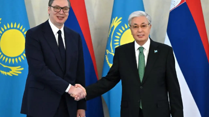 Қазақстан мен Сербия президенттері шағын құрамда келіссөз өткізді