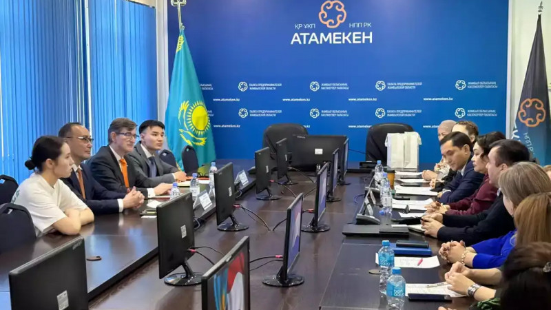 Жамбылда Нидерланд Елшісімен кездесу өтті: технология, туризм және әйелдер кәсіпкерлігі талқыланды