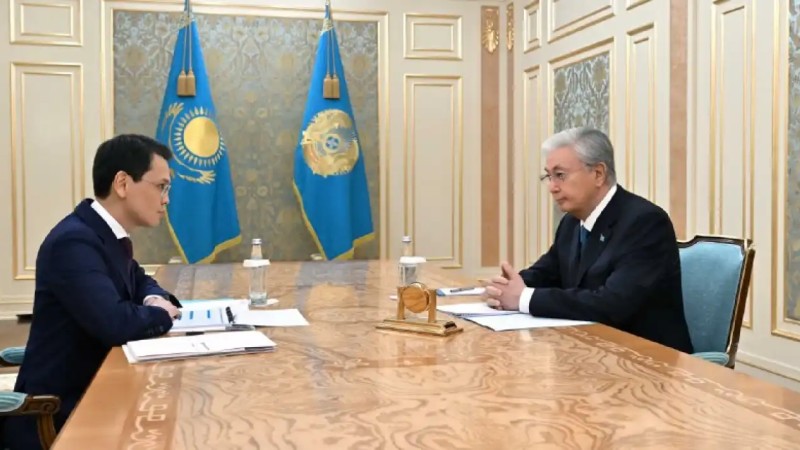 Мемлекет басшысы «Қазақтелеком» АҚ басқарма төрағасы Бағдат Мусинді қабылдады