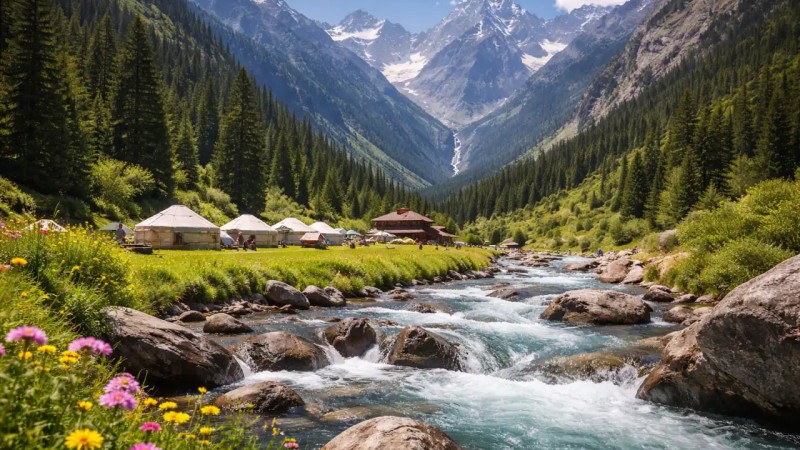 Жуалы – туризм дамуына жаңа серпін алып жатқан өңір