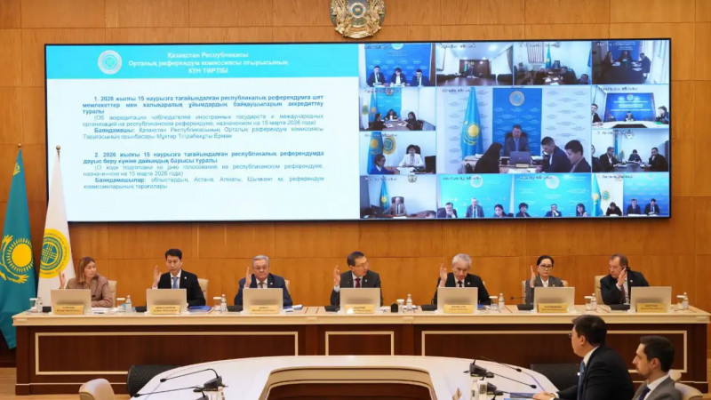 Қазақстанда референдумға 12,4 миллионнан астам азамат қатыса алады