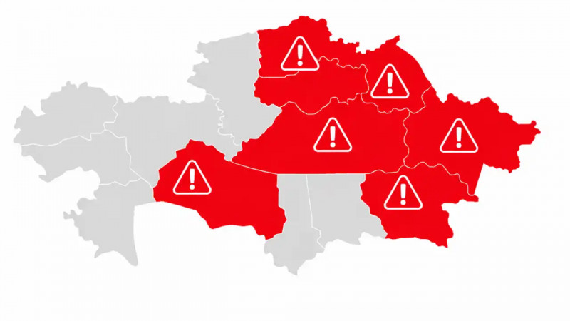 Еліміздің 5 өңірінде су басу қаупі төніп тұр