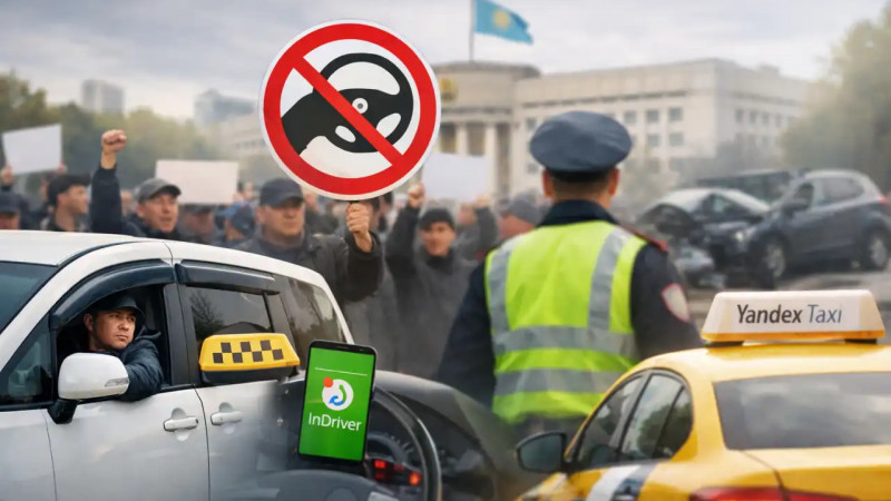 Оң жақ рөлді көліктерге шектеу: такси жүргізушілері тығырыққа тірелді