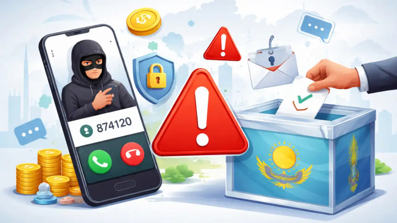 Алаяқтар референдум қарсаңында қазақстандықтарды алдаудың жаңа тәсілін қолдануда