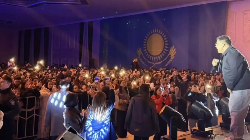 Көне Таразда әуенге толы жастар кеші өтті