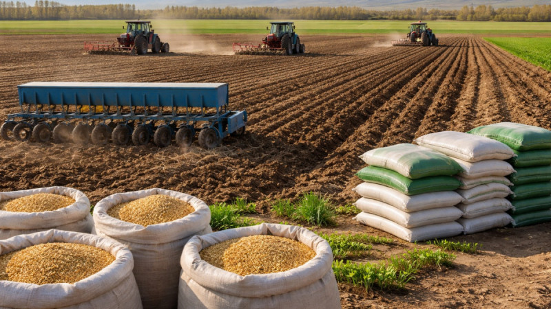Қордай ауданында көктемгі егіс науқанына дайындық қарқынды жүріп жатыр