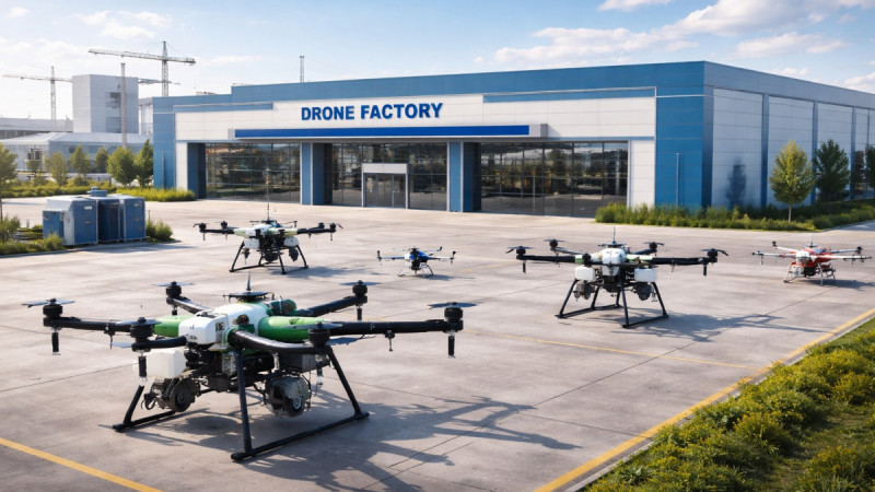 Шу ауданында жоғары технологиялық өндіріс: «Jibek joly» АЭА-да дрон шығаратын зауыт салынады