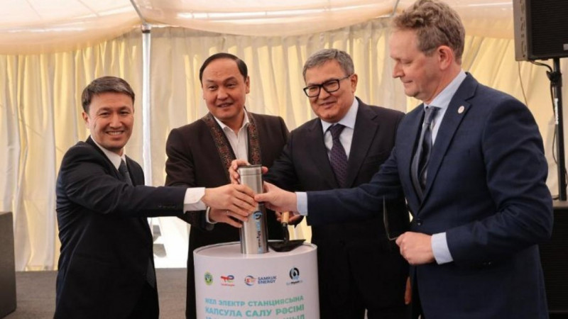 Жамбыл облысында Қазақстандағы ең ірі жел электр станциясының құрылысы басталды