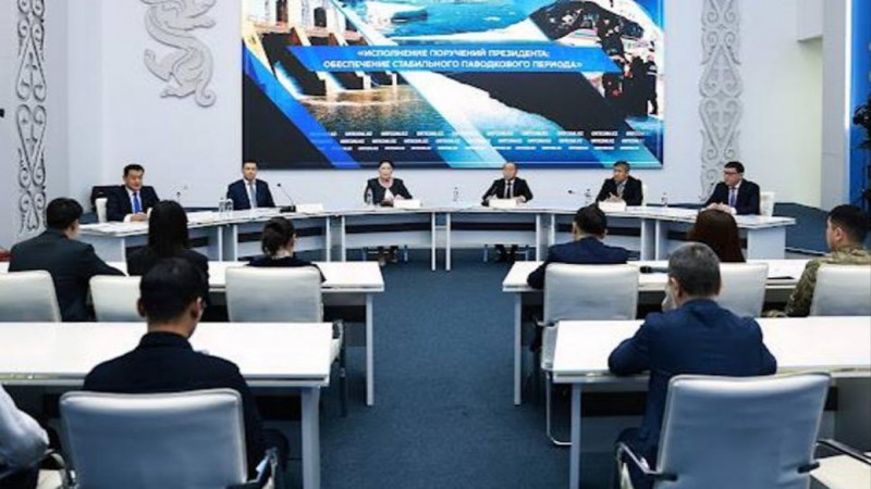 Қазақстан су қоймаларында тасқын суды қабылдауға шамамен 15 млрд текше метр бос сыйымдылық бар