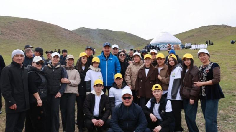 Жамбылда «Мөлдір бұлақ» экологиялық акциясы кең көлемде өтті