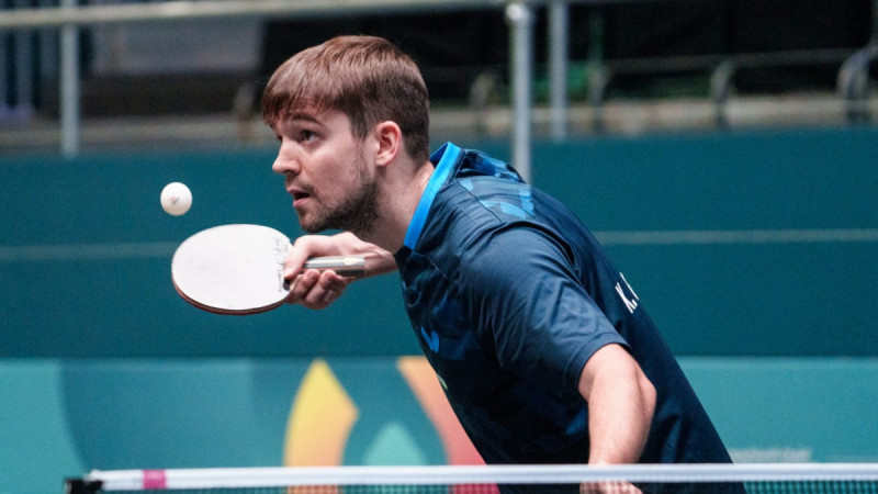 Кирилл Герасименко үстел теннисінен Қазақстан чемпионатында үш алтын медаль жеңіп алды