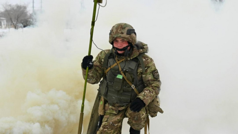 Жамбыл облысында инженерлік-саперлік полктің дайындығы тексерілді