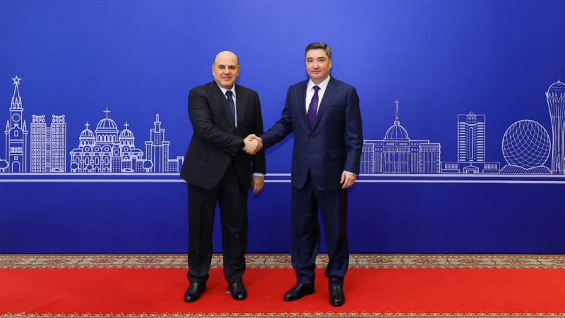 Олжас Бектенов пен Михаил Мишустин ҚР және РФ арасындағы сауда-экономикалық ынтымақтастықты дамыту мәселелерін талқылады