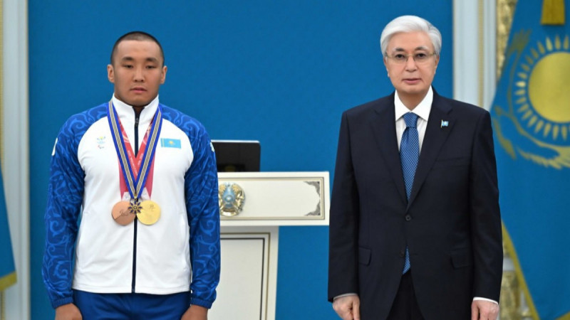 Ербол Хамитов «Барыс» орденімен марапатталды