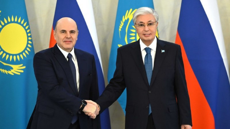 Мемлекет басшысы Ресей Премьер-министрі Михаил Мишустинді қабылдады