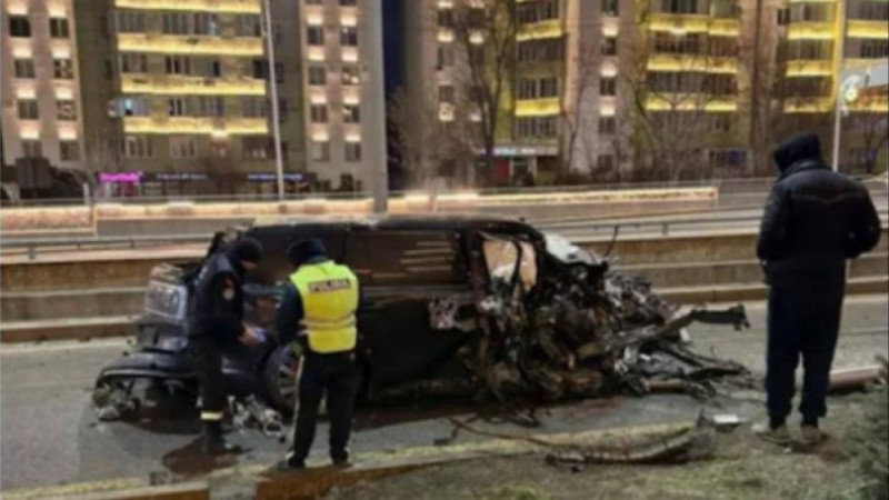 Алматыдағы жантүршігерлік жол апаты: полиция департаменті ресми мәлімдеме жасады