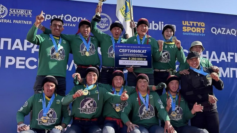 Жамбыл өңірінің мақтанышына айналған «Әулие ата» көкпар командасы - 15 дүркін Қазақстан чемпионы атанған