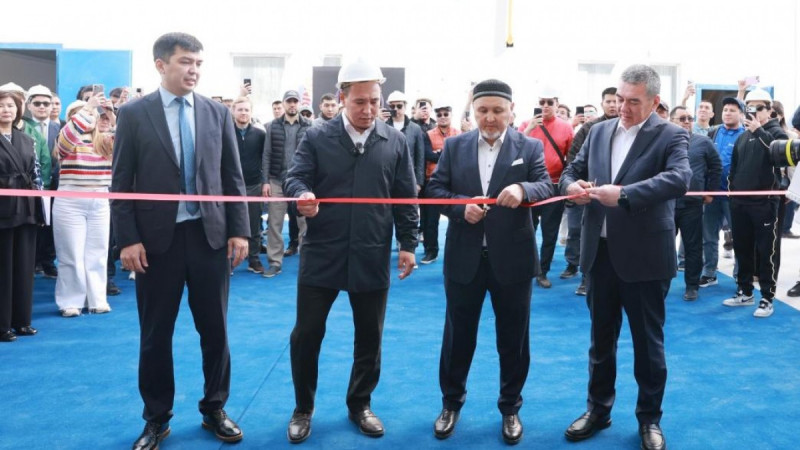 Жамбыл облысында екі жаңа өндіріс орыны іске қосылды