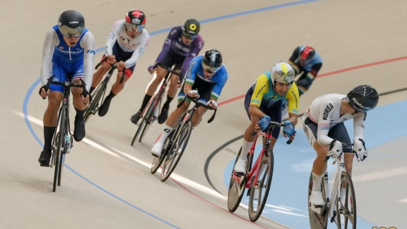 Қазақстандық велошабандоз Әлішер Жұмақанов Азия чемпионатында екінші «күмісін» жеңіп алды