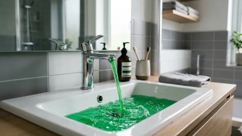 Астанада су неге жасыл түске боялуы мүмкін: мамандар түсіндірді