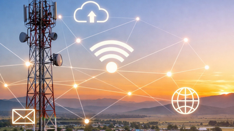 Жамбыл облысында «Қолжетімді интернет» жобасы: цифрлық теңсіздікті жоюға нақты қадам