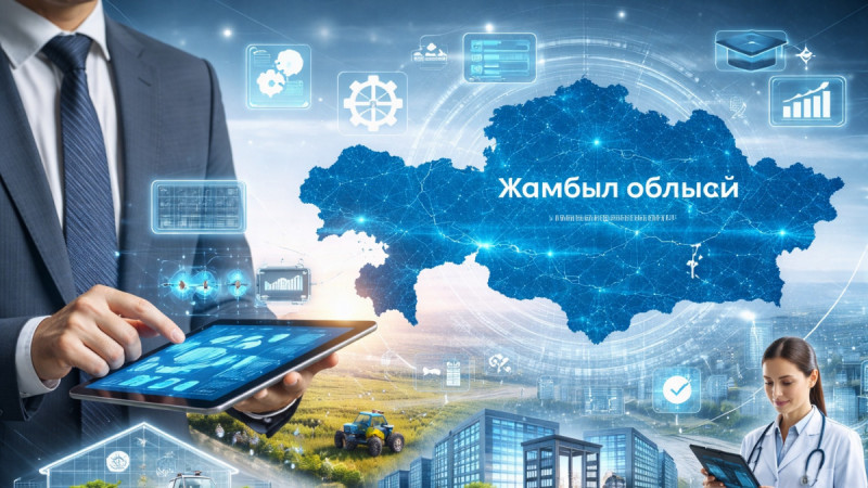 Жамбыл облысында цифрландыру және жобалық басқару: тиімді мемлекеттік басқарудың жаңа моделі