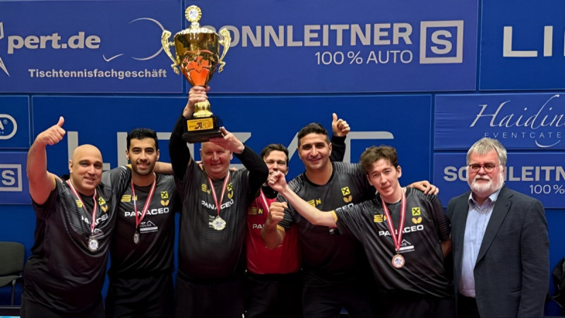 Ағайынды Айдос пен Дастан Кенжіғұловтар үстел теннисінен Аустрия кубогында жүлдеге ие болды