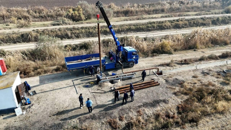 Түркістан облысында 512 тік дренаж ұңғымасын қалпына келтіру жұмыстары аяқталуға жақын