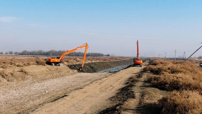 Суару маусымына дайындық аясында 526 шақырымнан астам ирригациялық канал тазартылды