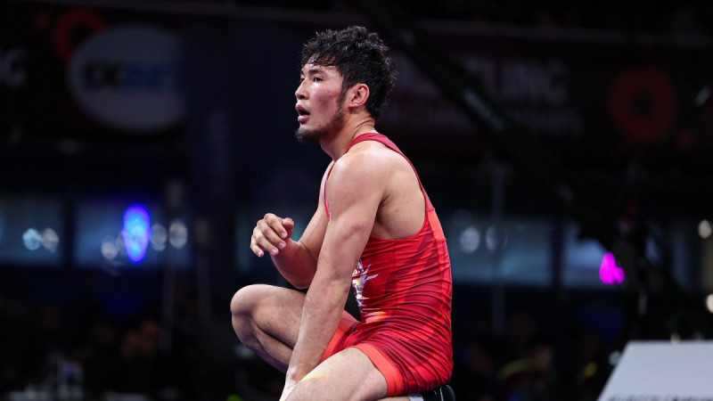 Алматбек Аманбек грек-рим күресінен Азия чемпионы атанды