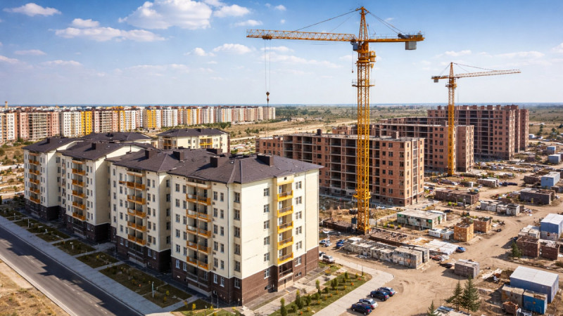 Жоспар емес, нәтиже шешеді: баспана құрылысы қалай жүріп жатыр?