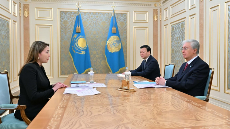 Президент «Қазақстан халқына» қоғамдық қорының басқарма төрайымы Ләззат Шыңғысбаеваны қабылдады