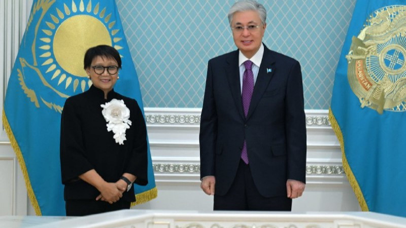 Мемлекет басшысы БҰҰ Бас хатшысының Су ресурстары жөніндегі арнаулы өкілі Ретно Марсудиді қабылдады