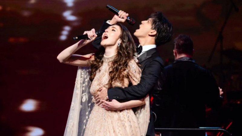 Димаш Құдайберген мен Виктория Булееваның арасындағы химия көпті тәнті етті