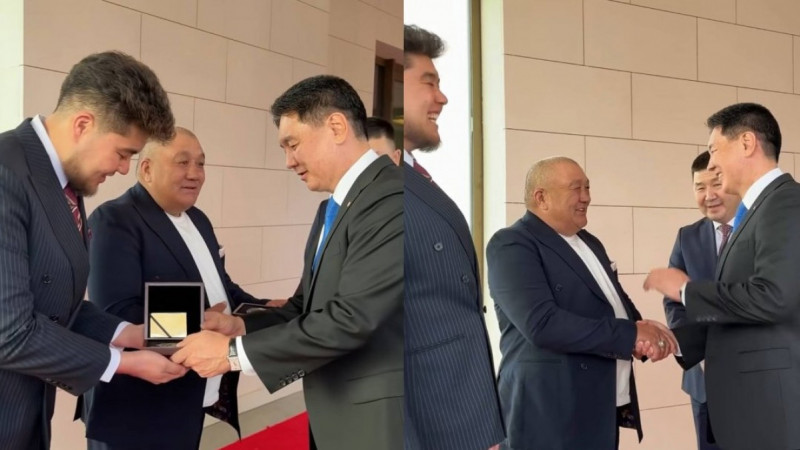 «Өнерімізді бағалайтынына қуаныштымыз»: Танымал блогер Моңғолия президентімен кездесті