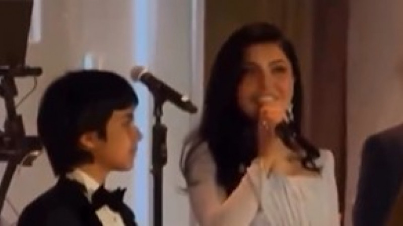 Ене деуге қимайсың: өзбекстандық әнші Шахзода үлкен ұлын үйлендірді