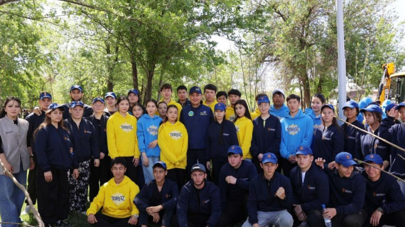 Жамбылдықтар телекөпір арқылы «Таза Қазақстан» акциясына қатысты