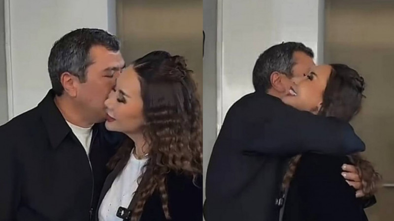 «Қайдағы махаббат?»: Динара Сәтжан күйеуімен құшақтасып ел талқысына қалды