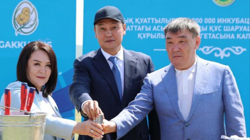 Жамбыл облысында жылына 60 млн инкубациялық жұмыртқа өндіретін кәсіпорынның құрылысы басталды