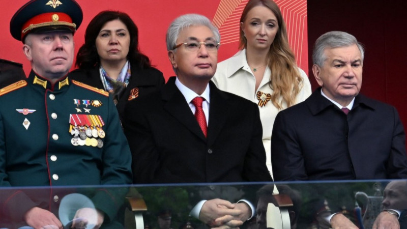 Қасым-Жомарт Тоқаев Мәскеудегі Жеңіс парадына қатысты