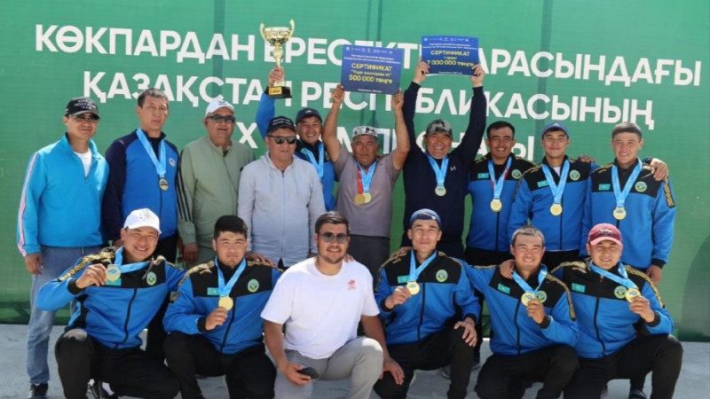 «Әулиеата» командасы көкпардан Қазақстанның 16 дүркін чемпионы атанды
