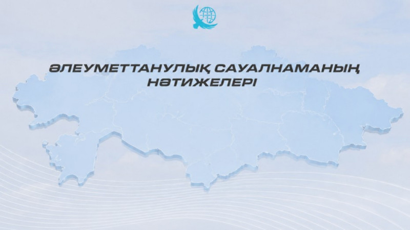 Қазақстандықтар елдің даму бағытын жоғары деңгейде оң бағалауын сақтап отыр