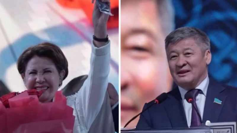 Депутат Дәулет Тұрлыханов Роза Рымбаеваға көлік тарту етті