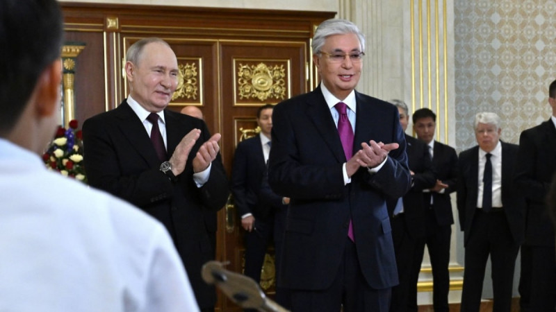 Владимир Путиннің Қазақстанға мемлекеттік сапары басталды