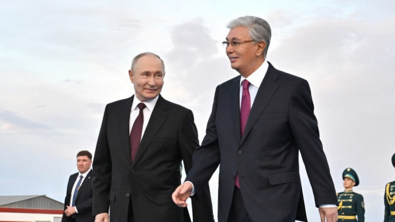Ресей президенті Владимир Путин Астанаға 1,5 жылда екінші рет мемлекеттік сапармен келді