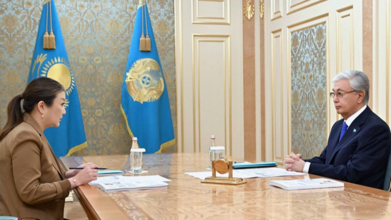 Тоқаев Бала құқықтары жөніндегі уәкіл Динара Зәкиеваны қабылдады