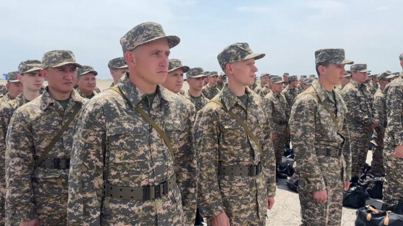 Жамбыл облысында 120 әскери міндетті ұшқышсыз ұшу аппараттарының операторы мамандығын меңгереді