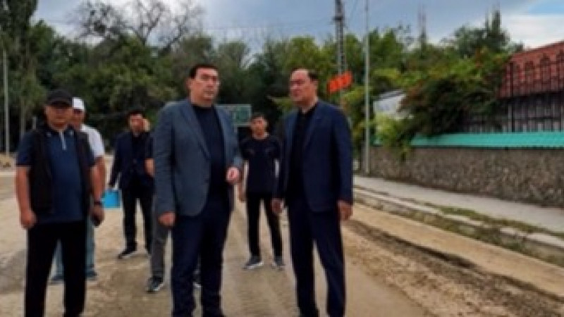 Ербол Қарашөкеев Тараздағы құрылыс және абаттандыру жұмыстарының барысын тексерді